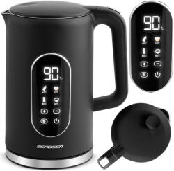Berdsen Elektromos vízforraló 1, 7l Berdsen BD-712 fekete és ezüst (371200)