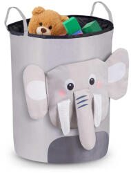 Nukido játékkosár - szürke elefánt (740228)