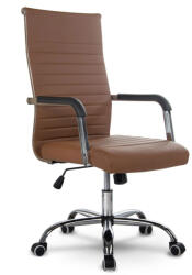 Sofotel Irodai szék, ergonomikus forma , eco bőr , barna - Boston Sofotel (2131)
