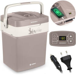 Berdsen Icemax turista hűtőszekrény 29 literes ECO mód - sötétszürke (3827)