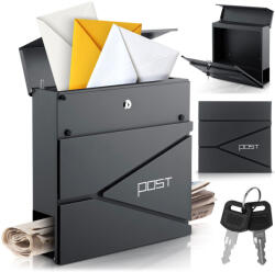 Humberg Postafiók 37x37x10, 5 cm antracit HM-862 (586200)