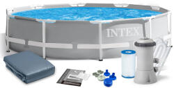 Intex Prizma keretes kerti medence 366 x 76 cm 4 az 1-ben INTEX 26712 (26712-4W1)