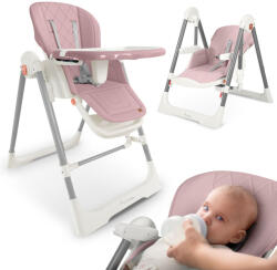 Nukido Elite 3 az 1-ben átalakítható etetőszék, rózsaszín - Nukido (700802)