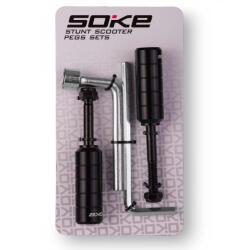 Soke Fekete rollercsapok, 2 db P1 + kulcsok (1681)