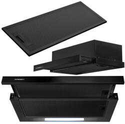 Berdsen Beépíthető páraelszívó 74 W , 175 m3/h , 60 cm , 4W Led , fekete Berdsen (3132)