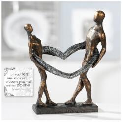  „A szeretet szobra - Két szív egy ritmusban 31 cm