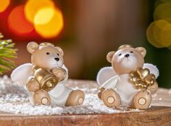 Milo „karácsonyi macik műgyanta szobrocskák - 5 cm
