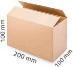  Kartondoboz 200x100x100 mm - 3 rétegű papírdoboz