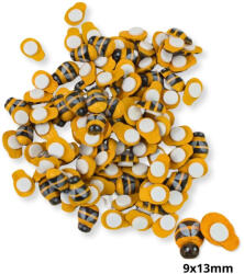 Fa méhecske dekor öntapadós 9x13mm 100db/cs