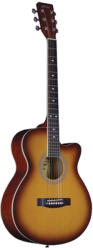 DEPOX Chitara clasica din lemn 95 cm, natur (F91)