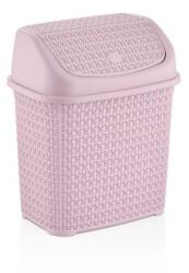 Rio Szemetes billenős 10L kötött mintás - több színben Szín: Rózsaszín