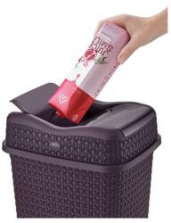 Rio Szemetes középen billenős kötött mintás - több színben Szín: Szürke 16l