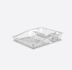 Dünya Plastik Edényszárító + tálca 29, 6×38, 6×8, 0 cm