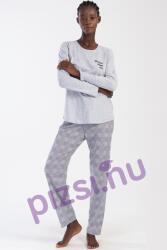 Vienetta Extra méretű hosszúnadrágos női pizsama (NPI2752 6XL)