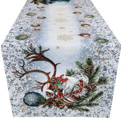 Mondo Italia Gobelin terítő 45x140 cm Christmas time