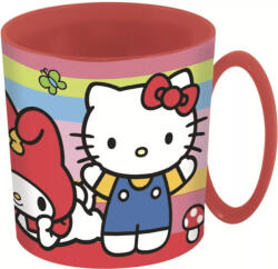Disney Hello Kitty micro műanyag bögre 390 ml Nr 01