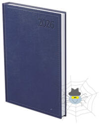 TopTimer Határidőnapló TOPTIMER Traditional T012 B/6 heti fehér lapos kék 2026