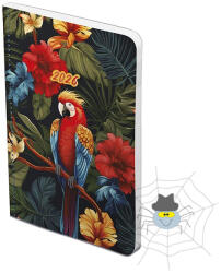 TopTimer Határidőnapló TOPTIMER Joy Flexi F012 B/6 heti fehér lapos Papagáj 2026