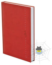 TopTimer Határidőnapló TOPTIMER Linea L021 A/5 napi álló fehér lapos piros 2026