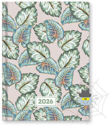 VECTRALINE Color flexi leaves B/6 napi fehér lapos határidőnapló - 2026