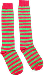 Szuntex zokni SZUNTEX PIROS-ZÖLD csíkos TÉRDZOKNI 35-38 33797