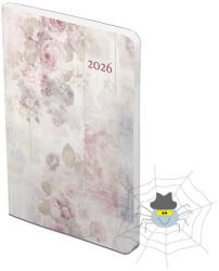 TopTimer Határidőnapló TOPTIMER Joy Flexi F012 B/6 heti fehér lapos Pasztel 2026