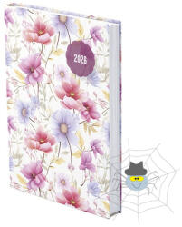 TopTimer Határidőnapló TOPTIMER Joy J022 B/6 napi fehér lapos Boglárka 3D 2026