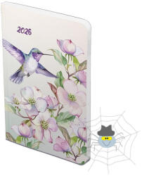 TopTimer Határidőnapló TOPTIMER Joy Flexi F012 B/6 heti fehér lapos Kolibri 2026