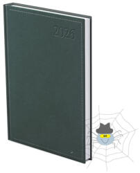 TopTimer Határidőnapló TOPTIMER Traditional T012 B/6 heti fehér lapos zöld 2026