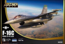 Kinetic F-16C BLK 25 USAF 1: 48 (K48102)