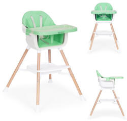 Homelux Gyerek etetőszék 2 az 1-ben zöld (HC508_GREEN) - fabuland