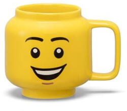 LEGO® Bögre, kerámia, 255 ml, LEGO, Happy Boy (L40460806) - onlinepapirbolt
