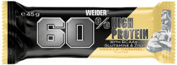 Weider 60% Protein Bar fehérje szelet - 45 g - vanília-karamell