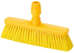 IGEAX élelmiszeripari rövid seprű, partvis fej, 0, 5mm közepes sörtével, sárga