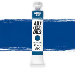 AK Interactive - Intense Blue - Intenzív kék színű olajfesték 20 ml - AKABT235