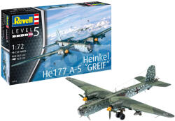 Revell Heinkel He177 A-5 Greif 1: 72 repülő makett 03913R