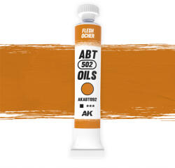 AK Interactive - FLESH OCHER - Okker színű olajfesték 20 ml - AKABT092