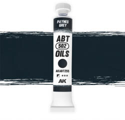 AK Interactive - PAYNES GREY - Szürke színű olajfesték 20 ml - AKABT255