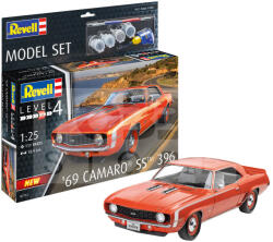 Revell Model Set 69 Camaro SS 1: 25 autó makett 67712R