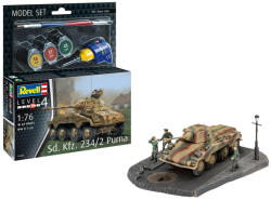 Revell Model Set Sd. Kfz. 234/2 Puma 1: 76 harcjármű makett 63288R