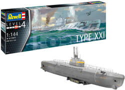 Revell German Submarine Typ XXI 1: 144 tengeralattjáró makett 05177R
