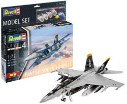 Revell Model Set F/A18F Super Hornet 1: 72 repülő makett 63834R