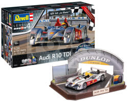 Revell Gift Set Set Audi R10 TDI + 3D Puzzle (Le Mans versenypálya) 1: 24 autó makett 5682R