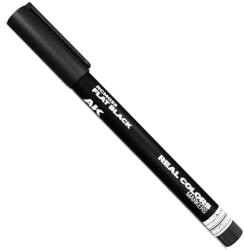 AK Interactive Flat Black RC Marker (RCM033) - Professzionális Makettfesték