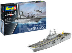 Revell Assault Carrier USS WASP CLASS 1: 700 hajó makett 05178R