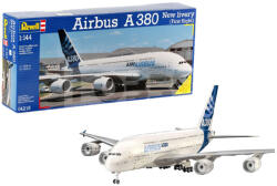 Revell - Airbus A380 New livery (First Flight) 1: 144 repülő makett 04218R
