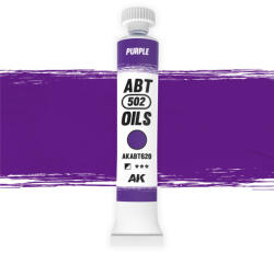 AK Interactive - PURPLE - Lila színű olajfesték 20 ml - AKABT620