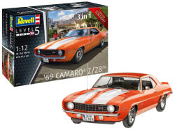 Revell '69 Chevy Camaro Z28 1: 12 autó makett 07727R