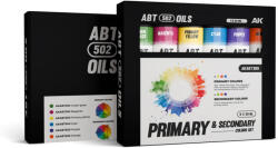 AK Interactive - PRIMARY AND SECONDARY COLORS SET - olajfesték szett 6X20 ml - AKABT309