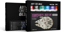 AK Interactive - FANTASY & SCI-FI COLORS SET - olajfesték szett 6X20 ml - AKABT310